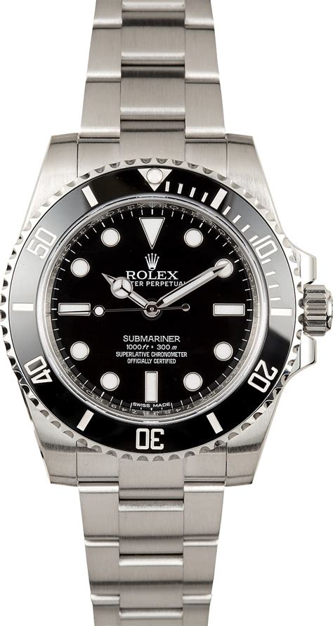 Rolex Submariner (No Date) Edelstahl ohne Datum Ref. 114060.